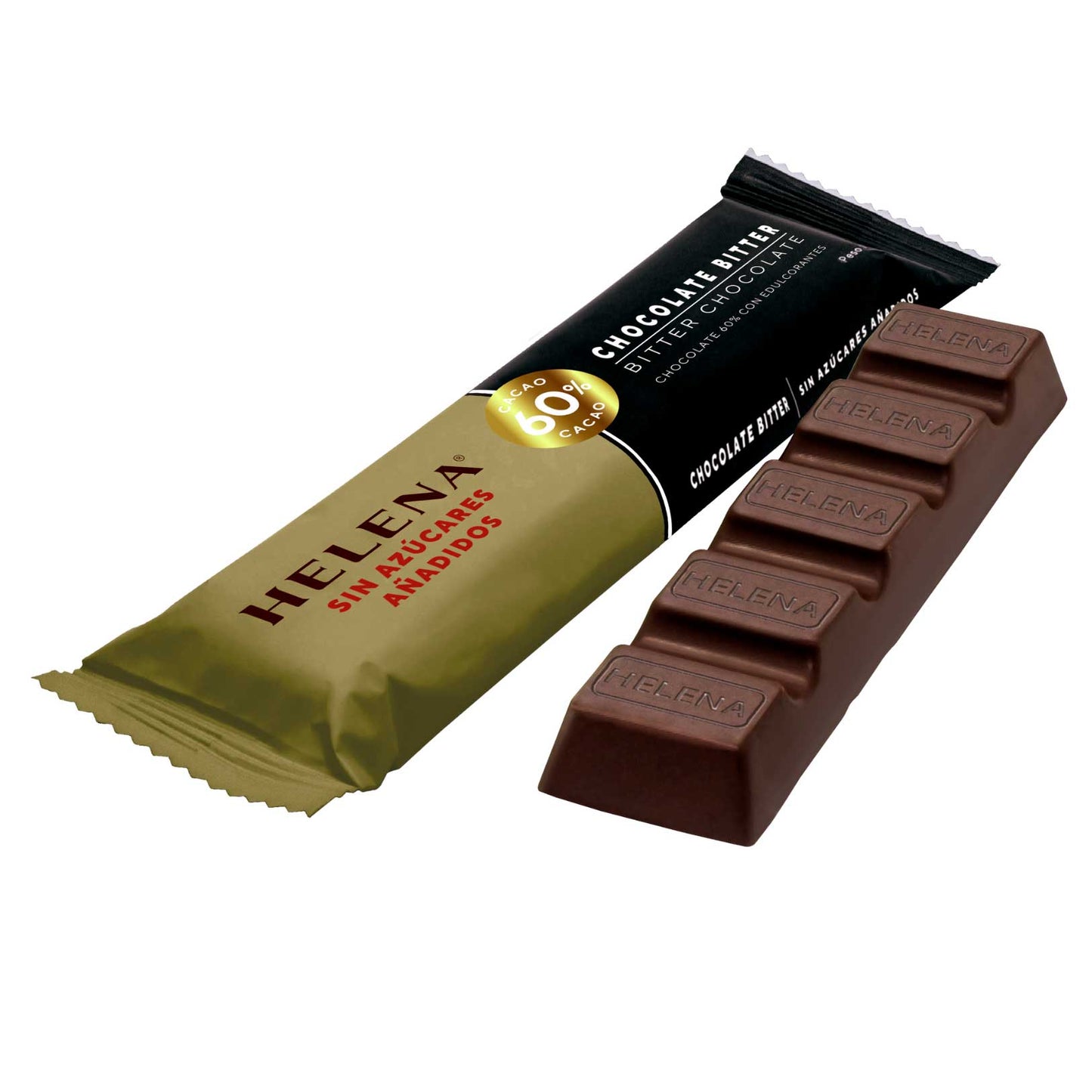 Helena organic dark chocolate bar - no sugar 